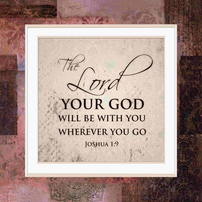 " The Lord Your God ", 12" H x 12" W  
