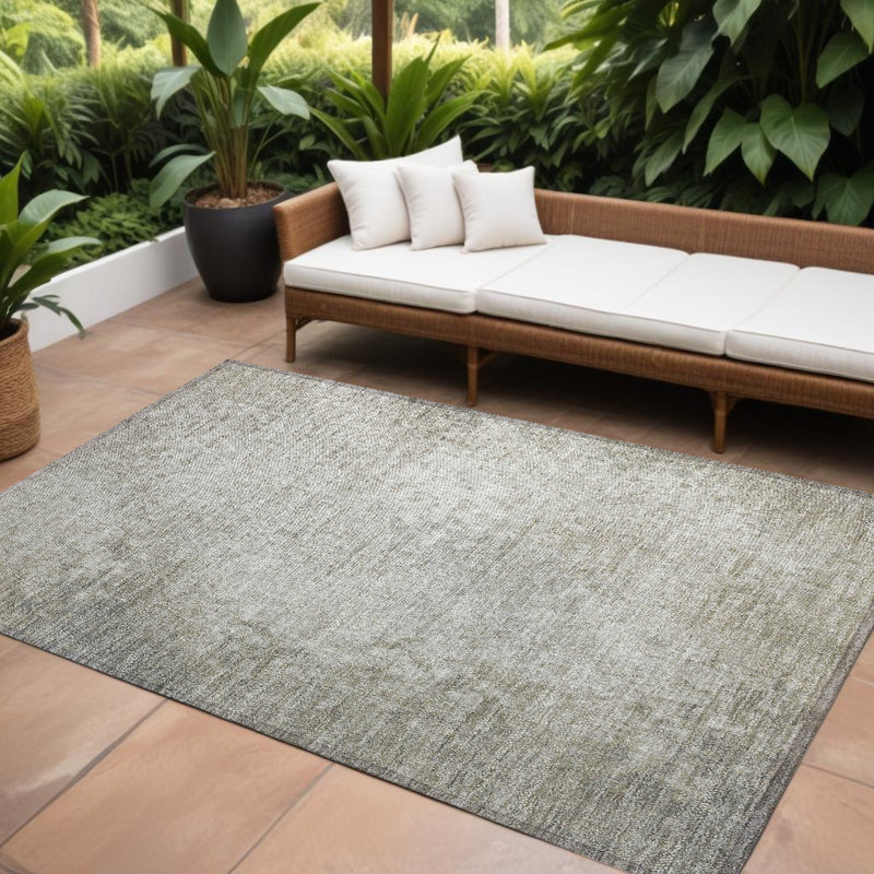 Tapis intérieur lavable antidérapant beige 10 pi x 14 pi