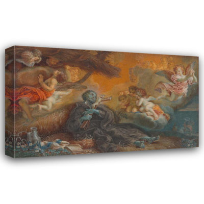 "The Death of St. Francis Xavier" by  Veronica Stern - Gallery Wrap Canvas Wall Art
