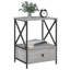 Anilyah 50cm W Bedside Table