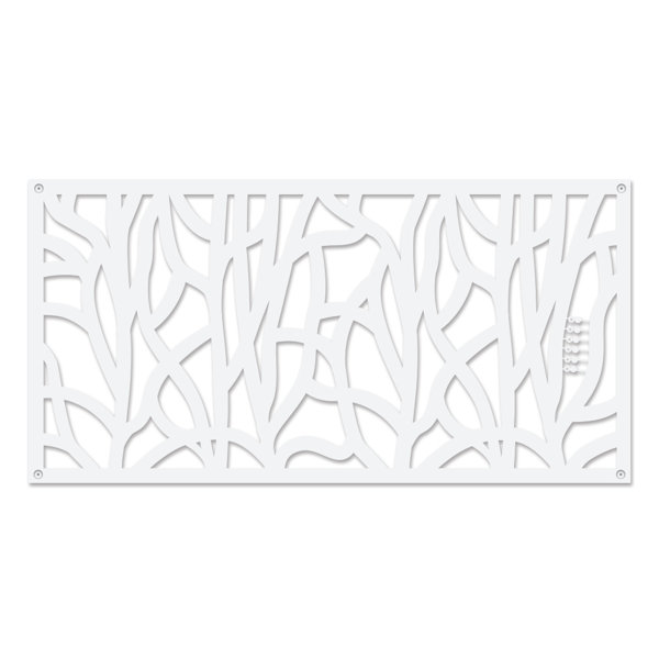 Grid Axcents 2 ft. H x 4 ft. W Polyethylene Privacy Screen & Reviews ...