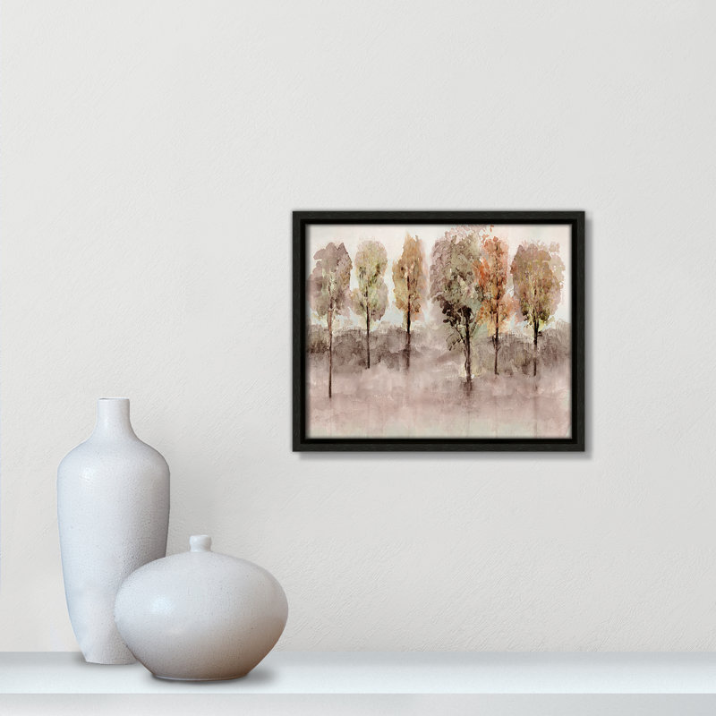 «Swansea Debruce Trees - Landscape Version Print» par Val Rhodes, H 9,5 po x l 11,5 po, Espresso