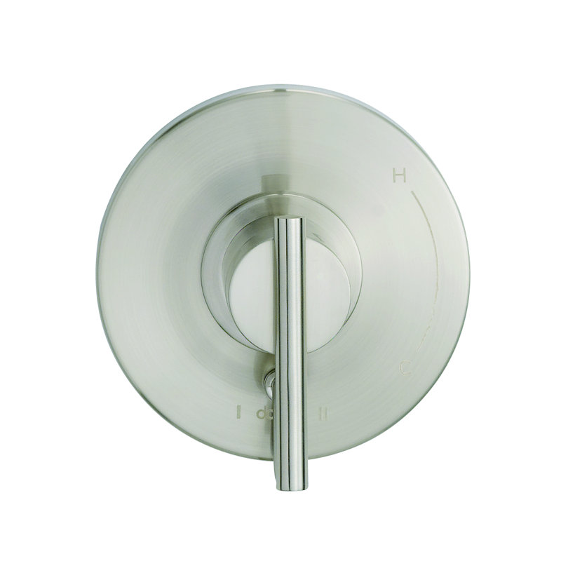 Ensemble de garniture à pression équilibrée Parma et cartouche Treysta, Nickel