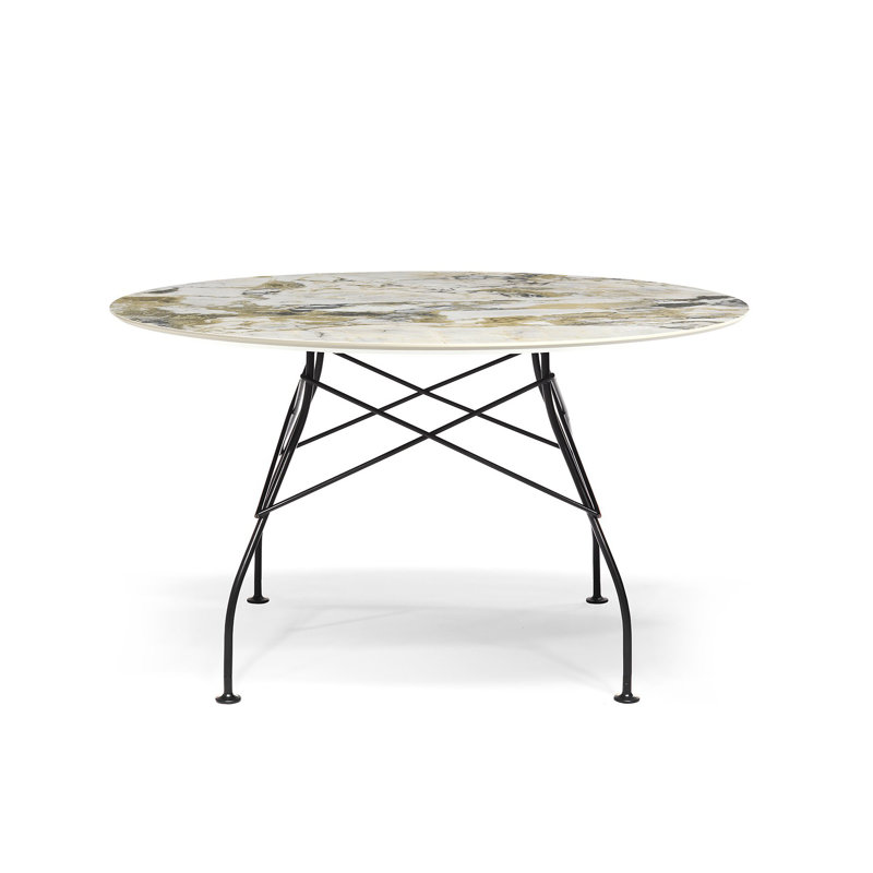 Glossy Round Dining Table, Symphonie