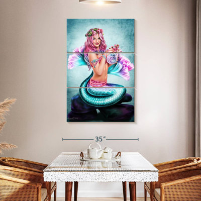 Fleurs de printemps Kelan Mermaid