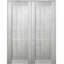 Porte double standard préfinie en bois manufacturé Avon 07 2H-92568235-92568249-92570262