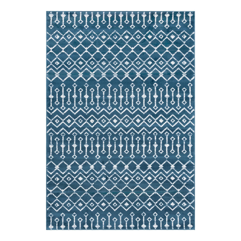 Balanger Geometric Indoor Rug, Rectangle 6'1" x 9'
