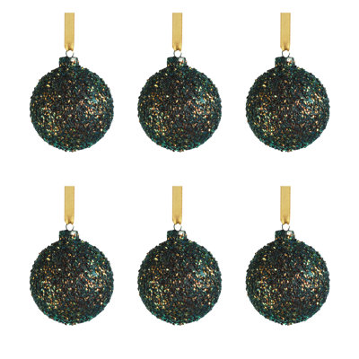 Delmonta Glass Ball Ornament