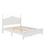 Lit plateforme, cadre de lit en bois de style rétro avec tête de lit-20755727-20755720