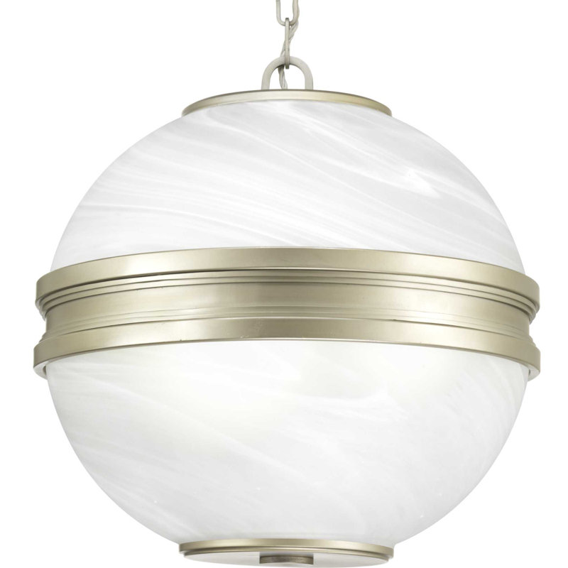 Luminaire suspendu sphère 3 lumières Moonrise