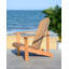 Burgess Outdoor Solid Wood Adirondack Chair-1054890313