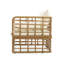 Ensemble de chaises d'appoint en rotin avec table d'appoint 2 pièces Christopher Knight Home