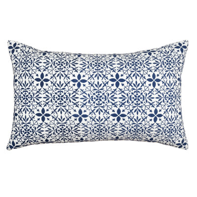 Cotton Reversible Throw Pillow
