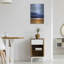 Ivy Bronx «Abstract Mountain Landscape» par Momart, art mural en métal-1036728979