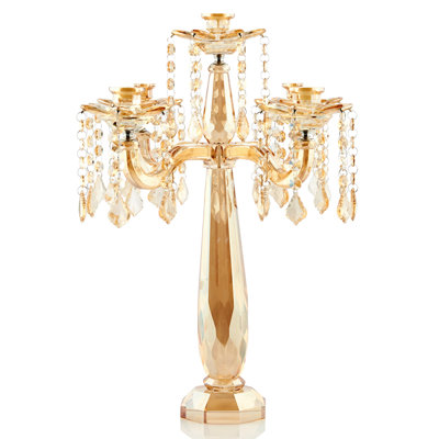 Crystal Tabletop Candelabra