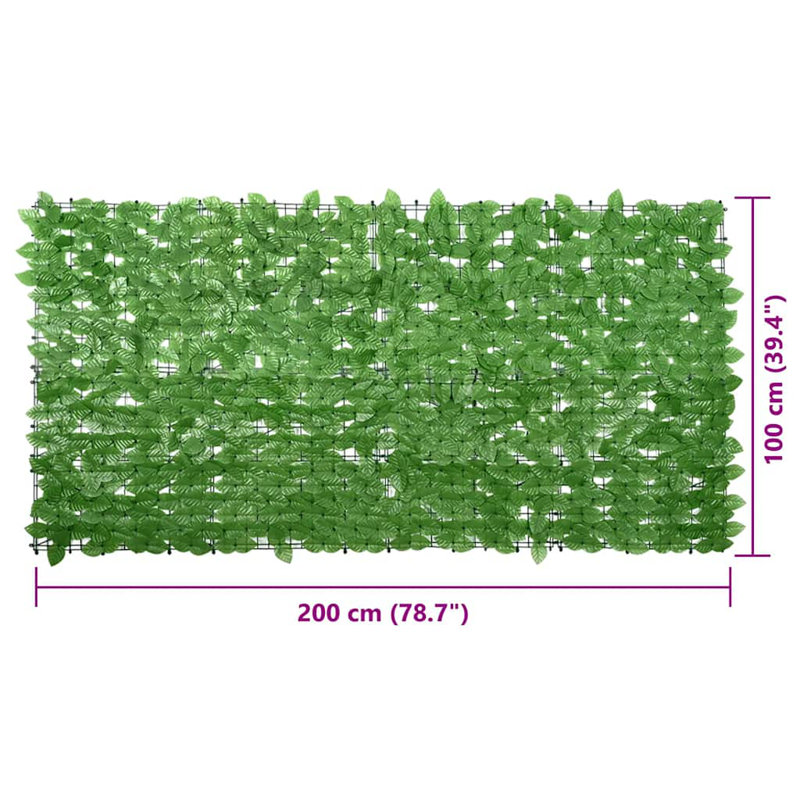 Faux Ivy, Vert, H 39,4 po x l 196,9 po