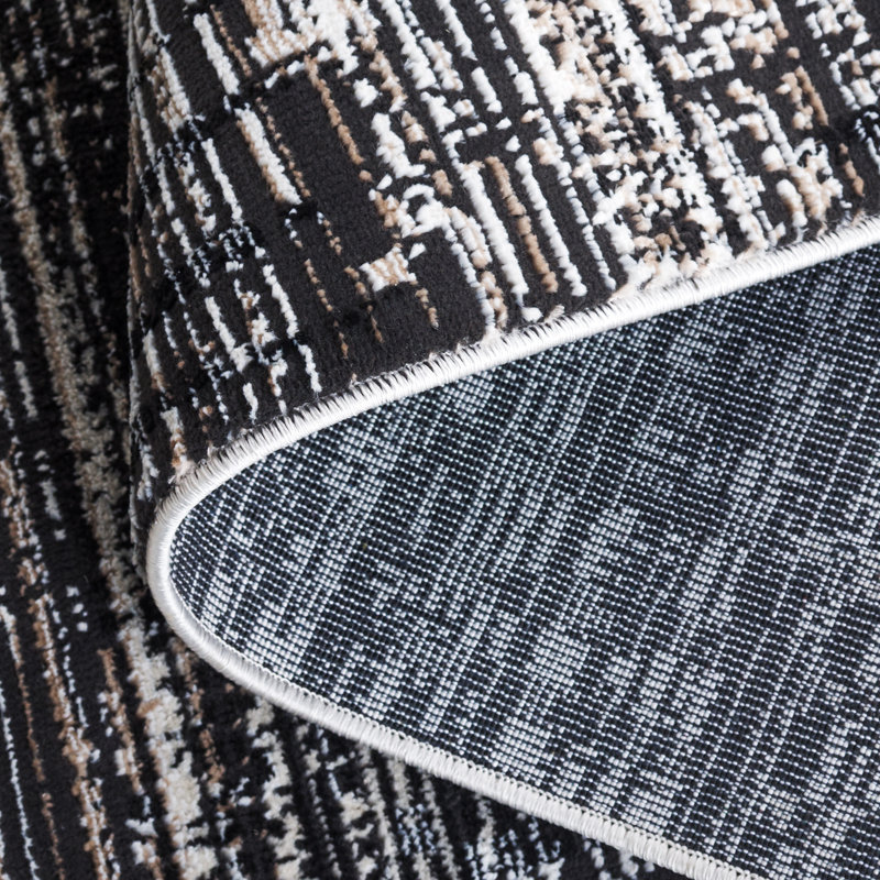 Mila 234 Performance Abstract Rug, Rectangle 5'3" x 7'6"
