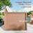 HDPE Patio Wicker Sofa Chairs With Cushions