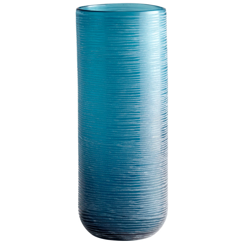 Libra Glass Table Vase, 14.5" H x 5.5" W x 5.5" D	