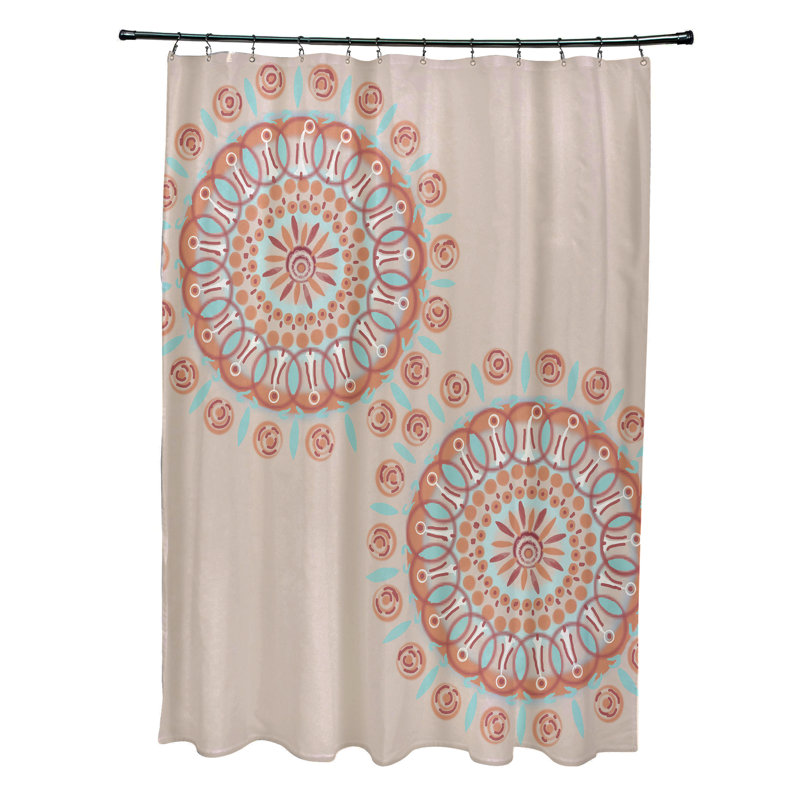 Rideau de douche Yancy, Taupe