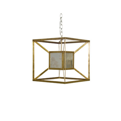 Luminaire suspendu carré à 1 lumière Maxwell