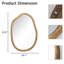Miroir d'appoint mural 32 "X 22"