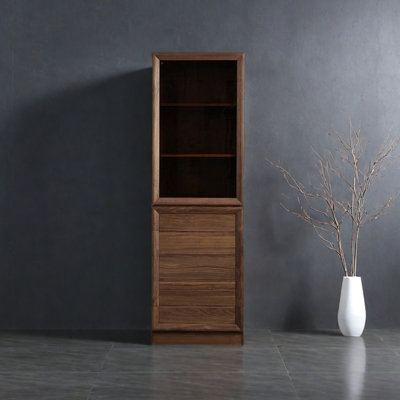 American style light luxury bookcase