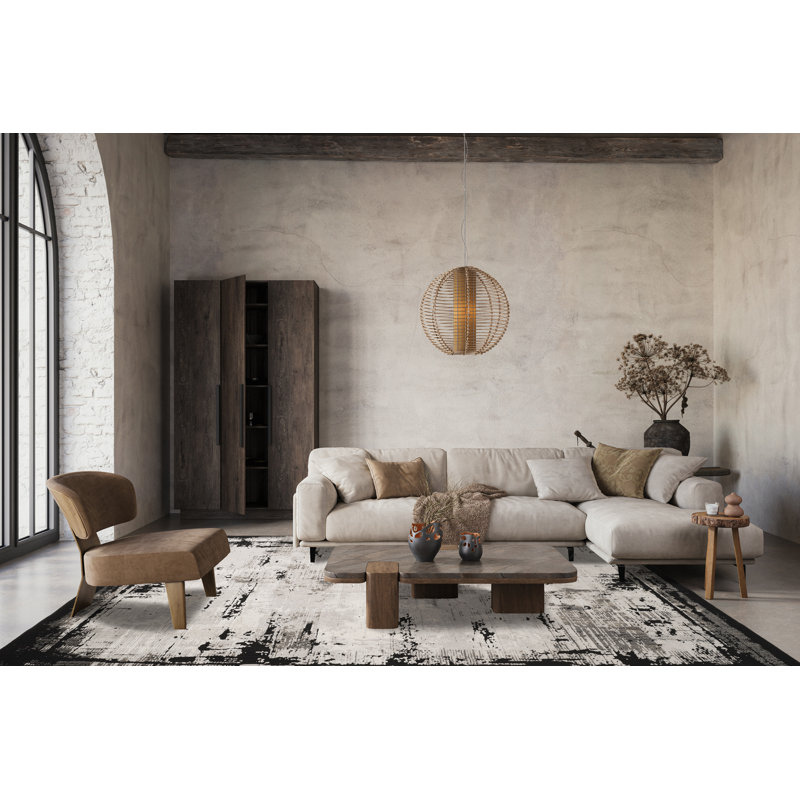 Rectangle Abstract Area Rug, Rectangle 120 x 170 cm