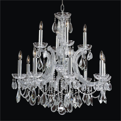Style bougie classique/traditionnel 12 lumières lustre Hendren