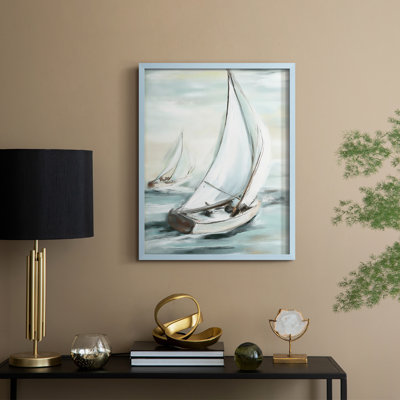 NAUTICAL Series LV, reproduction encadrée - bois massif