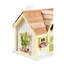 Cabane à oiseaux 6,25 po x 8,75 po x 7,5 po Thado
