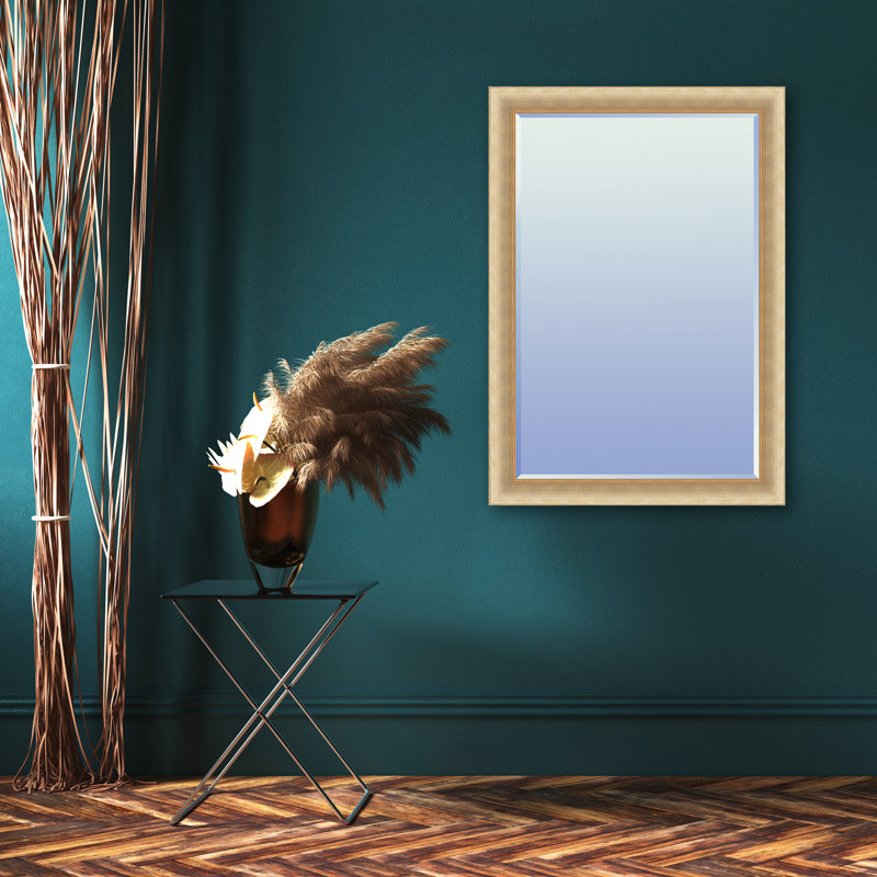 Wood Rectangle Wall Mirror, 24" x 36"