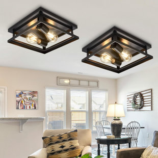  Farmhouse Flush Mount Ceiling Light