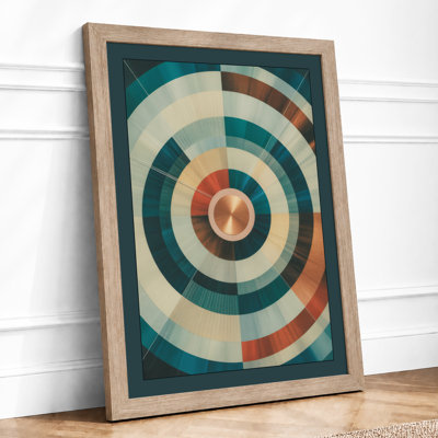 Concentric Rhythm Geometric - Print