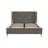Velvet Upholstered Platform Bed-41196440-131275575