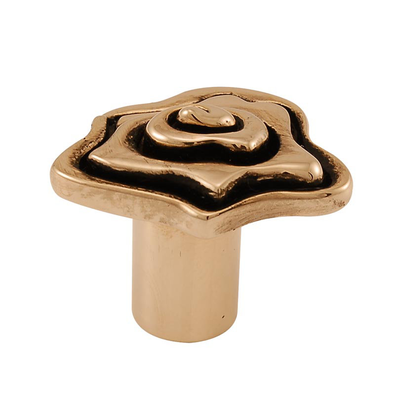 Ariosto Novelty Knob, Antique Gold