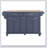 Versatile Kitchen Island with Rubberwood Countertop, Storage Cabinet, and Multiple Drawers for Enhanced Organization and Mobility.-129238291-129238293
