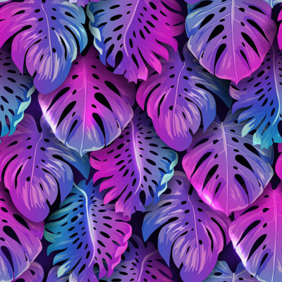Feuilles de palmier néon Evony par Annasivak