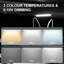 Lumière étanche à la vapeur 4PK 8FT LED, lumière d'atelier 3CCT LED pour abri d'auto, garage, entrepôt, imperméable