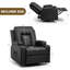 Saven 90cm Wide Swivel Home Theatre Recliner-23361257