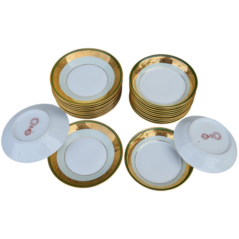 Porcelain Dinnerware Set - Service for 12