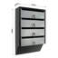 Stateburg Steel Wall Mounted Post Box