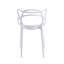 Ensemble de 4 chaises en plastique