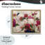 Cadre flottant Lush Haiku à fleurs roses et blanches, design par Annabelle Hall-1537028090-1537028091