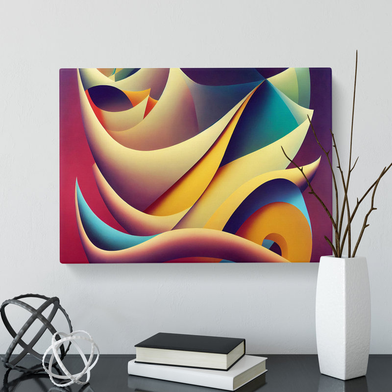 Surrealism Abstract Art Vol.8 - Wrapped Canvas, 40cm H x 60cm W x 3cm D