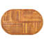 Vidaxl Garden - 1 table 6 x chaise 6 x coussin de siège 6 x coussin de dossier - table ovale-63823613