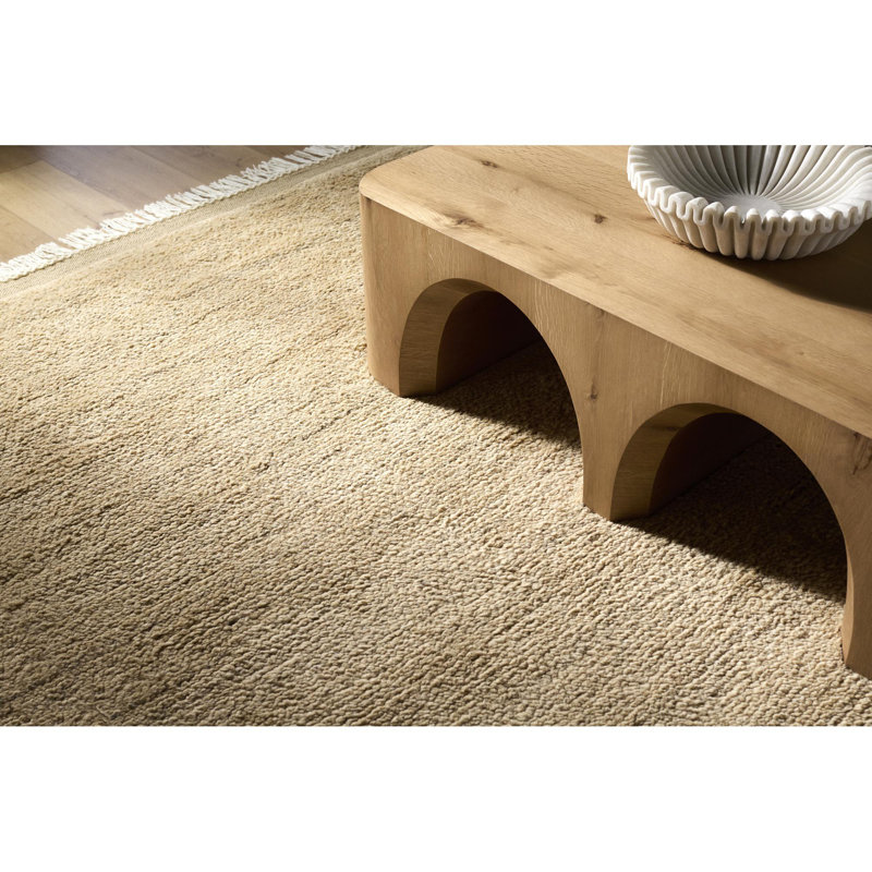 Hand Tufted Wool Rug, Rectangle 2' x 3'