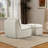 Modern Sofa Chair,Upholstered Accent Chair With Ottoman-684452572