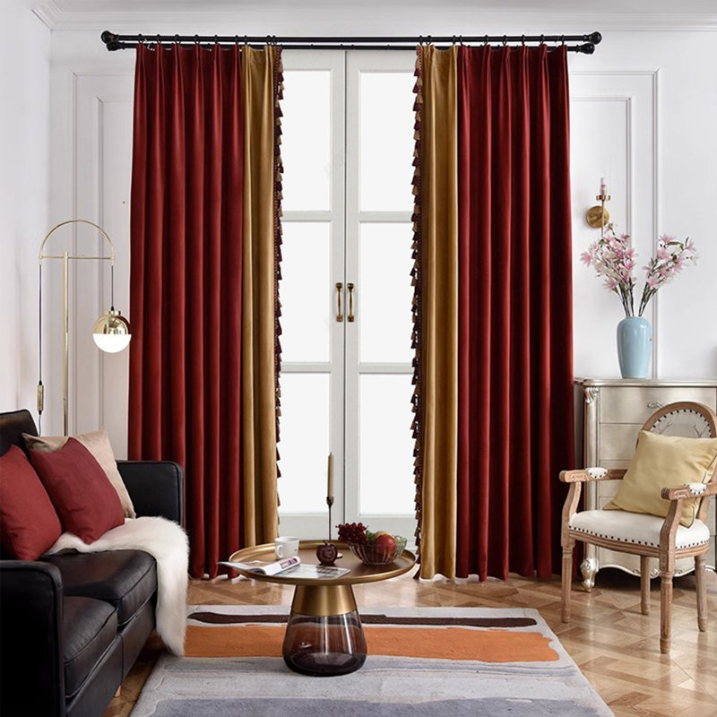 Casoni Room Darkening Curtain Panel Pair, 52" W x 95" L