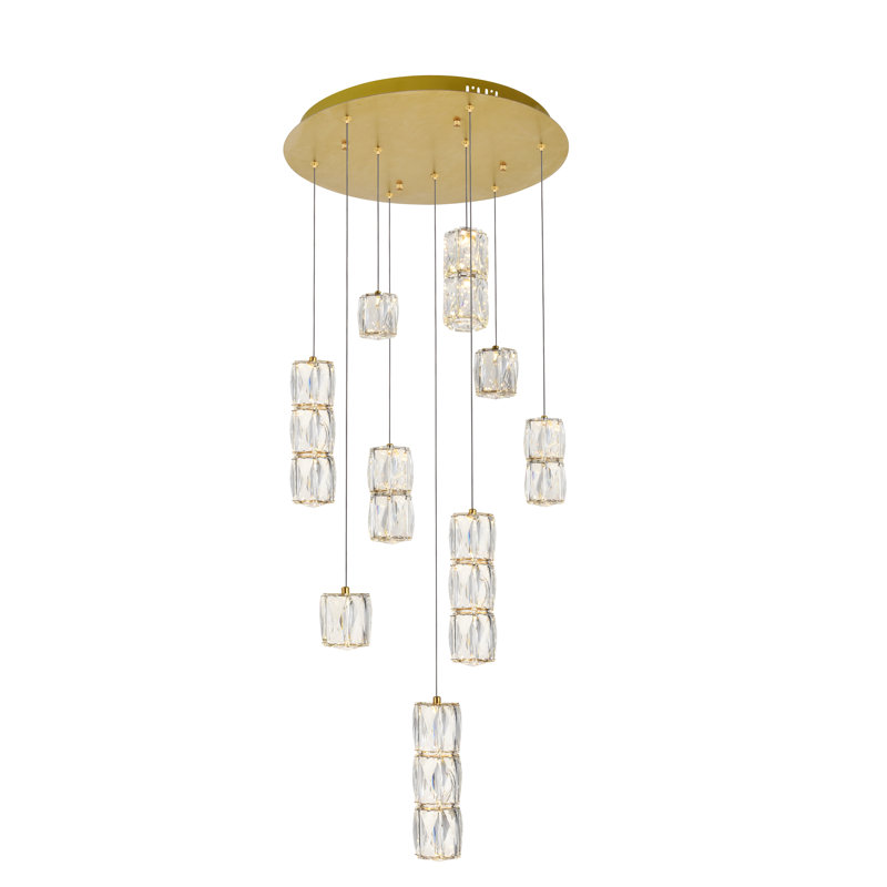 Alfee - Light LED Pendant, Gold